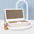 thumbnail image 1 of OULII Cat Scratching Board Laptop Shaped Paper Toy for Pet Use White Super Sturdy Construction Well Balanced Design 1 Set, 1 of 7