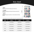 thumbnail image 5 of Gukieu Colorful Chameleons Print Women's Quick-drying Fitness Vest, Round Neck Sleeveless Fitness T-shirt, Suitable for Yoga, Sports-X-Large, 5 of 7