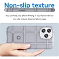 thumbnail image 4 of Slim Phone Case for iPhone 14 Pro (Not fit iPhone 14),Rugged Shield Case with Military Grade Shockproof Protection,Drop-Tested and Camera Lens Protection Cover for iPhone 14 Pro, HD Gray, 4 of 16