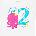 thumbnail image 4 of Inktastic I'm Two- cute octopus birthday Boys or Girls Baby Bodysuit, 4 of 5