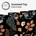 thumbnail image 6 of Tchckioa Tribal Floral Blackout Curtains for Bedroom,42x96 Inch Farmhouse Thermal Insulated Grommet Drapes,Set of 2, 6 of 8