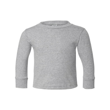 

T-Shirts - Long Sleeve Toddler Long Sleeve Cotton Jersey Tee