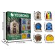 thumbnail image 2 of Figuras de elfo de madera para jardín, estatuas de hadas en miniatura, kit de adorno para puerta (estilo 2) Ehuebsd Libre de BPA, 2 of 8