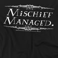 thumbnail image 2 of Harry Potter Mischief Managed Women's T Shirt (Large) Black, 2 of 6
