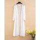 thumbnail image 1 of Cárdigan largo de manga larga para mujer, chaqueta holgada, chal, prendas de vestir exteriores, 4XL, 5XL, 6XL, verano y otoño, 2022 qiuyongming unisex, 1 of 2