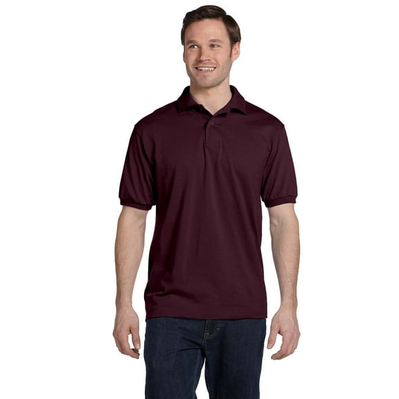 Hanes Adult Ecosmart Jersey Polo