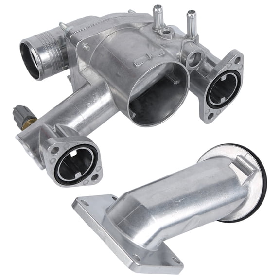 Zcargel Engine Coolant Thermostat Housing for Jaguar S-Type 4.2L 2003-2005 Replace AJ89485 001-1042ALU