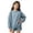 #A01-Blue, variant on Girls Raglan Long Sleeve Sweatshirt Cute Leopard Print Pullover Sweatshirts for Girls Cotton Crewneck Sweaters for Teen Girls Trendy Fall Clothing for Teen Girls