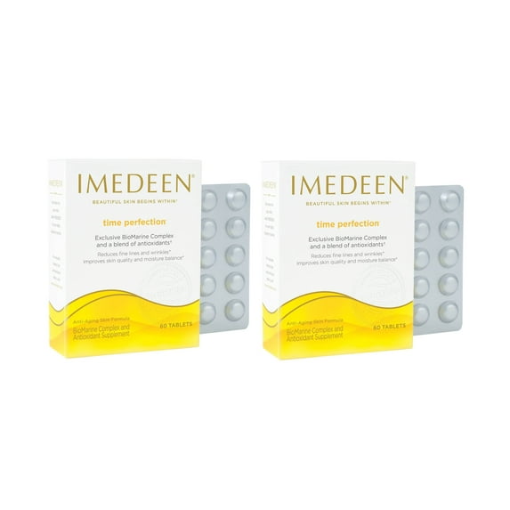 Imedeen Time Perfection Anti-Aging Skincare Formula Beauty Supplement, 60 Count, 2 Pack