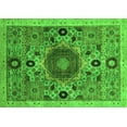 thumbnail image 1 of Ahgly Company Indoor Rectangle Abstract Green Modern Area Rugs, 5' x 7', 1 of 4