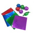 thumbnail image 2 of Flmtop 100Pcs 8cm Aluminum Foils Chocolate Candy Wrapping Paper Food Packaging Decor, 2 of 7
