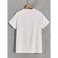 thumbnail image 4 of Independence Day Flag lettering Graphic Sport T-shirt, Summer casual style, women's short-sleeved crewneck sport T-shirt, 4 of 6