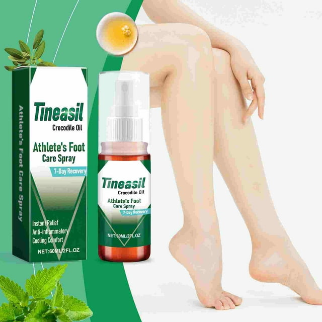Athlete's Foot Oil Spray Foot Care Spray Athlete's Foot Spray For Foot Discomfort Athlete's Foot Athlete's Foot Athlete's Foot,60ML Buy 2 Save 10%