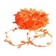 thumbnail image 3 of simhoa 20 Meters Artificial Sheet Garland Ribbon Trims DIY Orange, 3 of 5