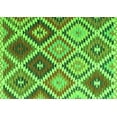 thumbnail image 1 of Ahgly Company Indoor Rectangle Southwestern Green Country Area Rugs, 2' x 5', 1 of 1
