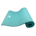 thumbnail image 2 of Skelcore 10mm Extra Long, Non-Slip Exercise Mat with Carrying Strap, Teal, 2 of 4