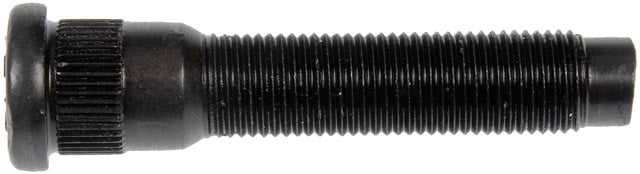 9/16-18 Serrated Wheel Stud - 0.682 In. Knurl, 2.9 In. Length