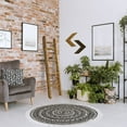 thumbnail image 5 of Ekena Millwork 19"W x 60"H x 3 1/2"D Vintage Farmhouse 4 Rung Ladder, Barnwood Decor Collection, Pebble Grey, 5 of 14