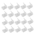 thumbnail image 4 of HONMEET 20Set Clear Plastic Memory Card Case for Flash Storage Organizing Cards 1.97x1.57x0.24in, 4 of 8