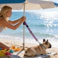 thumbnail image 4 of Short Dog Leash for Small Medium Dogs, Heavy Duty Training Lead with Traffic Handle, Nylon Rope for Close Control Walking, Durable Tangle Free Pet Tether for Safety Obedience 14Inch, 4 of 4