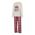 thumbnail image 3 of DuAnyozu Family Matching Merry Christmas Pajamas Set Holiday Santa Tree Sleepwear Xmas PJS Set for Couples and Kids, 3 of 9