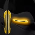 thumbnail image 2 of Coconut Ok Car Bumper Reflective Strips Rearview Mirror Stickers Safety Reflective Sticker,Yellow, 2 of 5