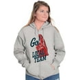 thumbnail image 3 of Go Local Sport Team Number 1 Fan Sign Zip Up Hoodie Men's Women's Brisco Brands X, 3 of 6