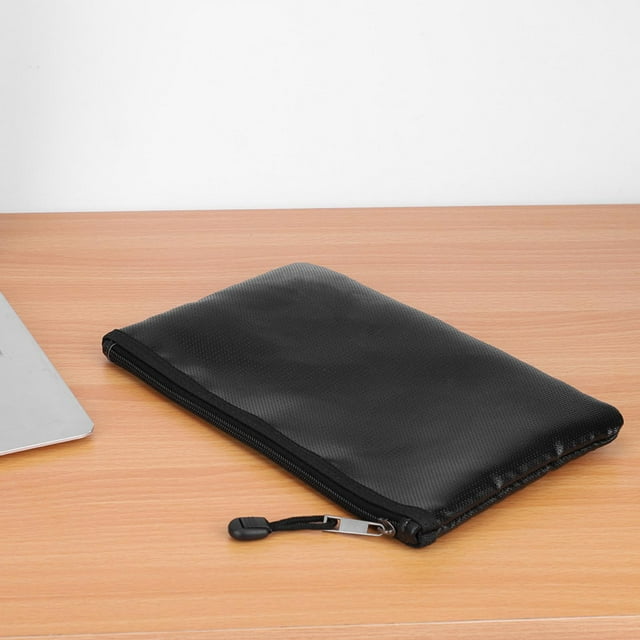 Document Bag, Portabletable Fire Resistant Passport Money Laptop Keeping Document Bag, For Keeping Important Documents, Passport, Certificates, Money Home Use
