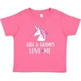 thumbnail image 3 of Inktastic Gigi and Gramps Love Me Unicorn Girls Baby T-Shirt, 3 of 5