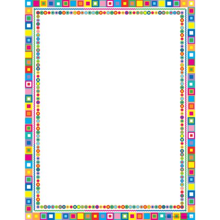 UPC: 0612086007226 | Barker Creek Retro Design Computer Paper  8-1/2 x 11 Inches  50 Sheets