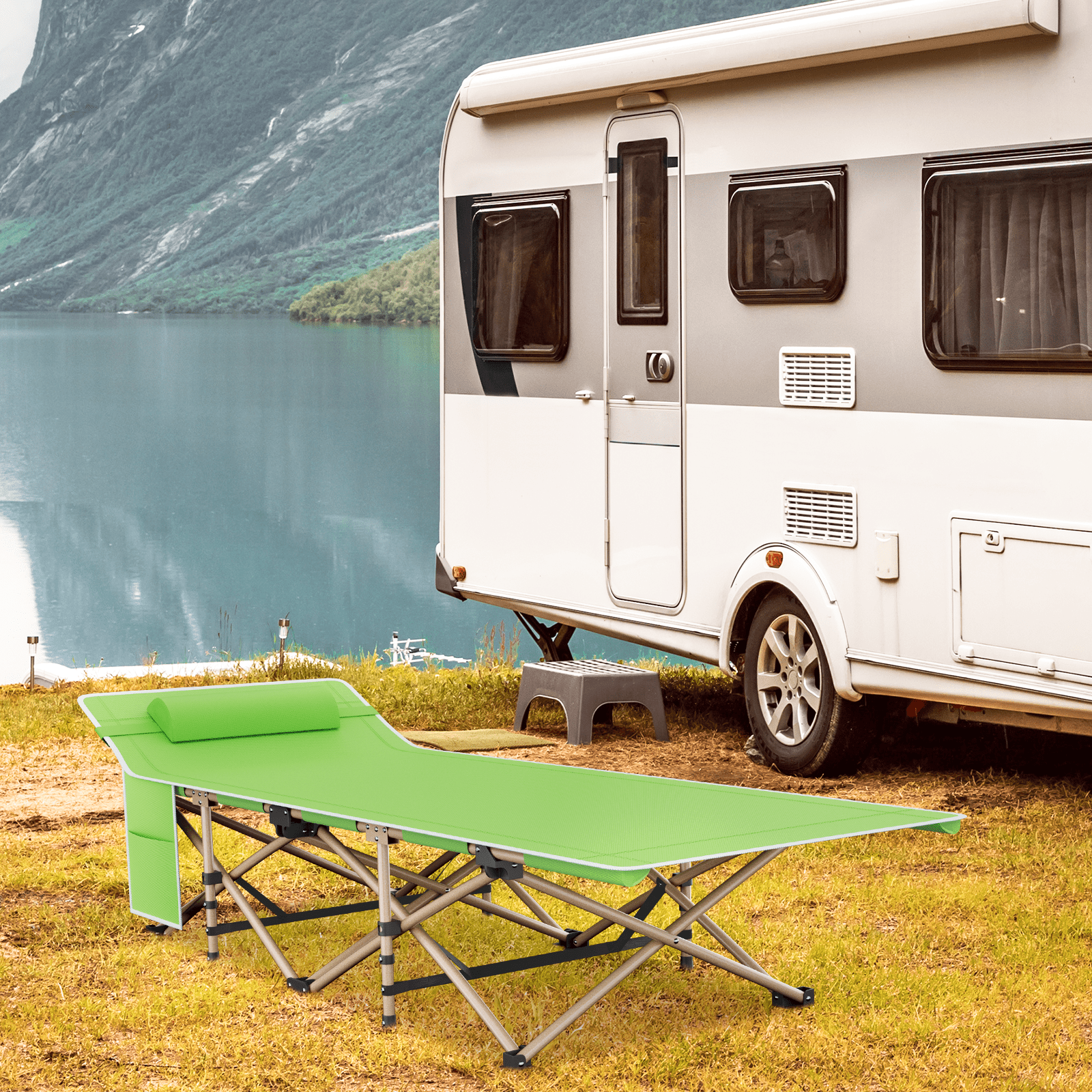 Alpcour folding camping cot clearance