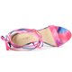 thumbnail image 4 of Sandalias de Tacón de Aguja Allegra K con Cordón Arriba Rosado 41, 4 of 6