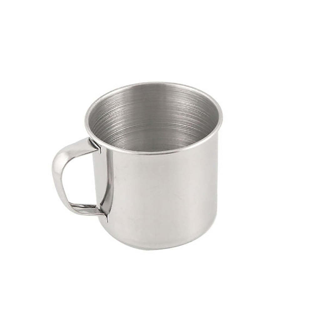 Details about   1pc Stainless Steel Water Milk Coffee Tea Cup Camping Mug Home Travel Tumbler US 