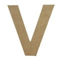 thumbnail image 1 of Wooden Letter Unfinished, Arial Font, Craft Cutout, 1 of 3
