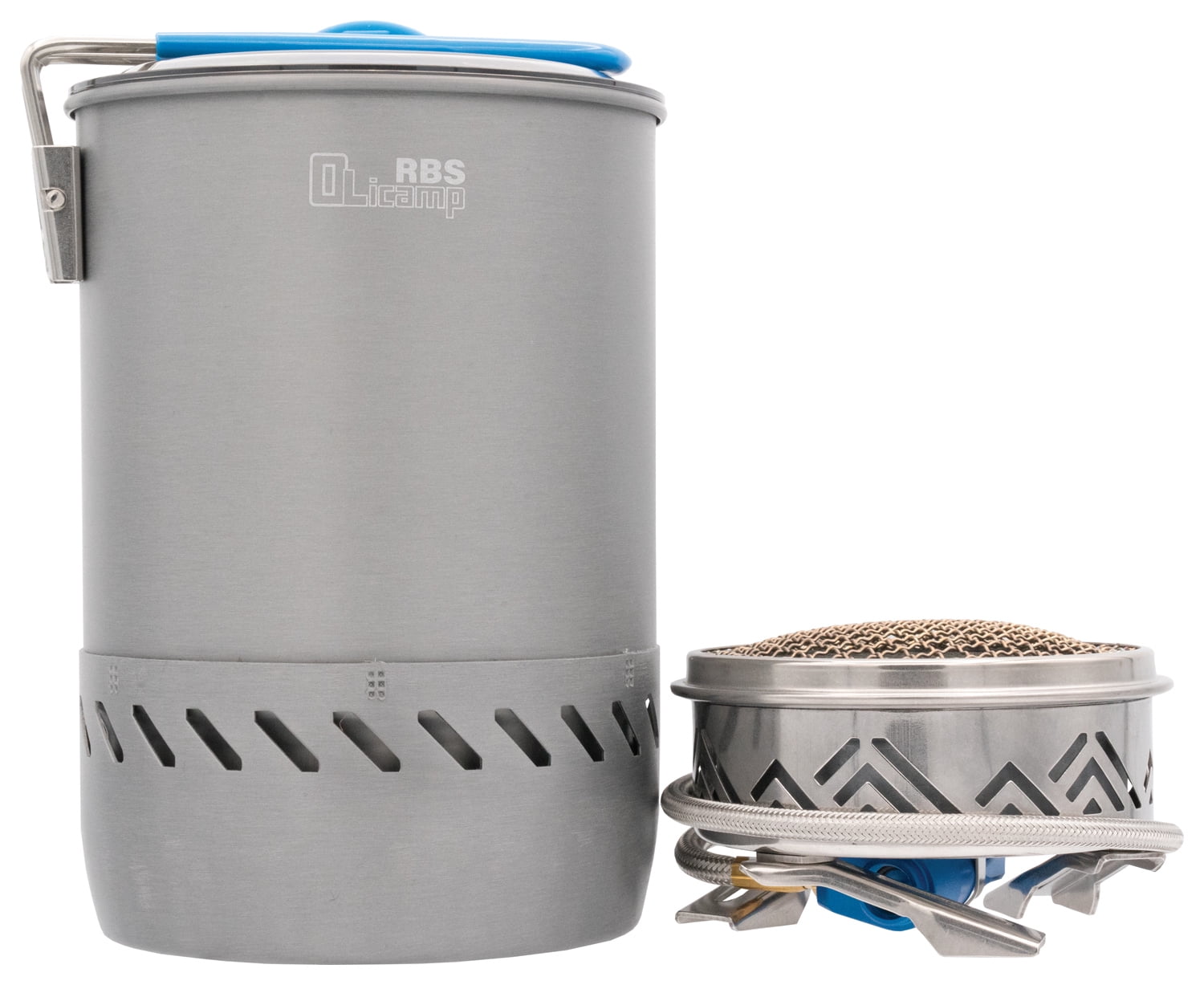 Olicamp RBS Infrared Stove System, All-in-One Stove and Pot with Lid Combo, Fast Boil Time, 1.5L