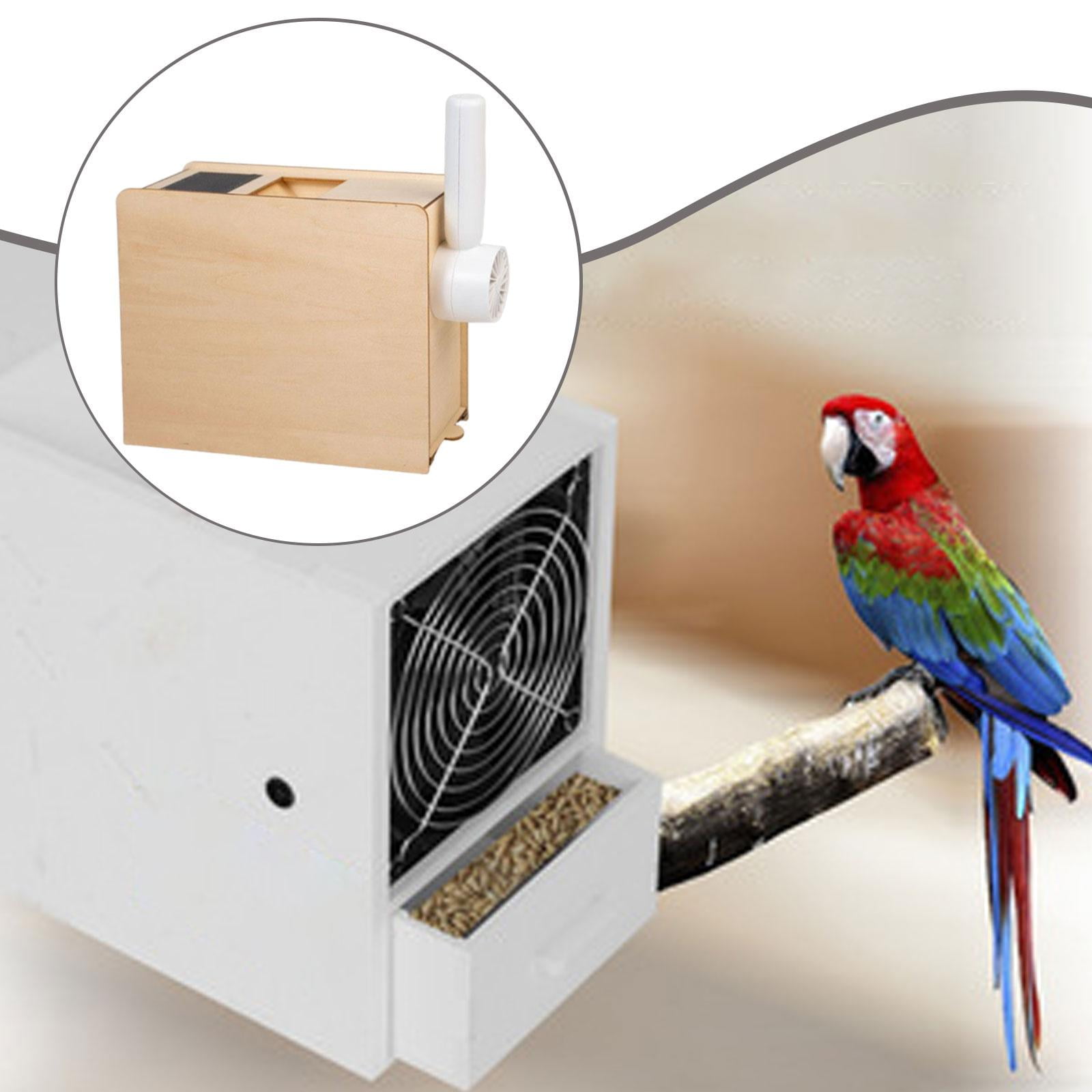 Fzaqwen 2 Pieces Bird Feed Sheller Grain Blowing Machine Millet Husk Separator Screening