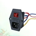 thumbnail image 1 of FUTUREORYY Outlet Module with Fuse for 3D Printer Users Black 1Pack, 1 of 8