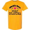 thumbnail image 3 of Inktastic World's Best Great Grandma T-Shirt, 3 of 5