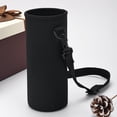 thumbnail image 5 of Portable Elastic Strap Cup Sleeve Universal Fit For 420ml To 1500ml Bottles Soft Handle Heat Resistant Carrier, 5 of 6
