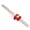 Red, variant on 30cm Scribing Ruler with 90 Degrees Scale High Precision Measuring and Marking Gauge Woodworking Essential Tools Sturdy and Durable Great for DIY Projects