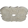 thumbnail image 3 of 29"OD x 3 5/8"ID x 1 3/8"P Flower Ceiling Medallion (Fits Canopies up to 6 1/4"), Hand-Painted Pot of Cream Crackle, 3 of 6