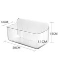 thumbnail image 2 of Estante de pared con velcro para baño, caja de almacenamiento para baño y cocina, estante para inodoro, sin perforaciones JAMW Sencillez, 2 of 5