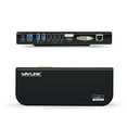 thumbnail image 3 of Wavlink USB 3.0 Universal Docking Station, Dual Video Monitor Display DVI & HDMI & VGA with Gigabit Ethernet, Audio, 6 USB Ports for Laptop, Ultrabook and PCs, 3 of 6