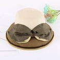 thumbnail image 3 of beishanbush Sun Hats Summer Hats for Women Wide Bongrace Women Straw Beach Hat Little Girl Sun Cap Foldable Ladies Hats Coffee, 3 of 3