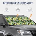 thumbnail image 3 of Goofa Football Doodle Pattern 2 Piece Car Windshield Sun Shade Foldable | Front Windshield Shade for Sun, Heat and UV Rays | Sunshade for Car Front Window-Large, 3 of 7