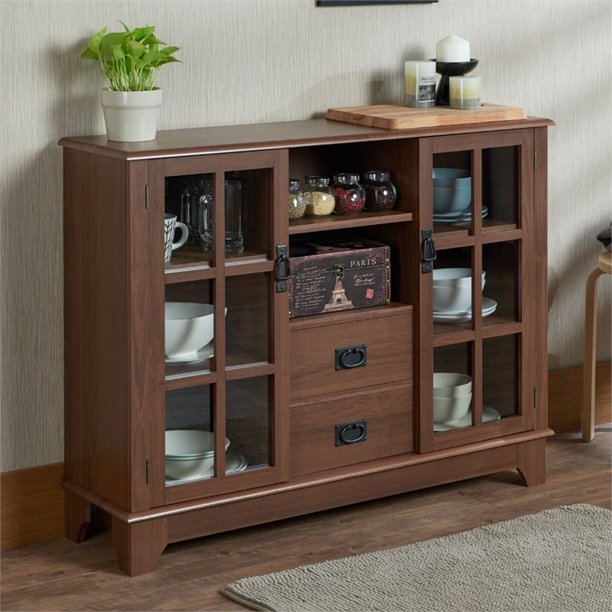 Bowery Hill MidCentury Sideboard Buffet, Console Table, Storage