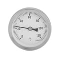 thumbnail image 2 of Termómetro horizontal de aluminio Termógrafo Herramienta de prueba de temperatura del agua Indicador de dial, 2 of 8