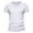 White, variant on Men's V-Neck Short Sleeve T-Shirt - Casual Solid Color Top, US/UK/EU Size Chart, Sizes S-XXXXXL