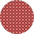 thumbnail image 1 of Ahgly Tapis Rond Lavable en Machine Intérieur Transitionnel Rouge, 3 Pieds Rond, 1 of 7