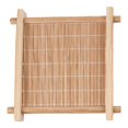 thumbnail image 1 of S SERENABLE Small Animals Cooling Mat Bamboo Keep Pets Busy Anit Bite Cooling Pad 12cmx12cm, 1 of 9